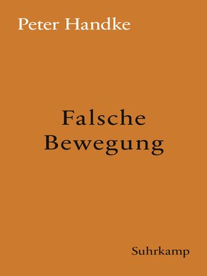 cover image of Falsche Bewegung